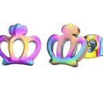 Arete Acero Inoxidable Tornasol Corona