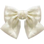 Moño Coquette Corto Beige