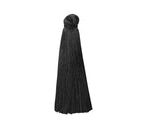 Borla Hilo de Seda XL Negro 80 mm