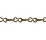 Cadena Fierro Forma de Ocho Oro Viejo 5x8 mm
