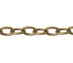 Cadena Fierro Rombo Oro Viejo 5x7 mm