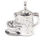 Charm Saga Plateado Taza y Tetera 17 x 13 mm