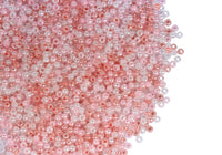 Abalorio Chaquira Calibrada 11.0 color Rosa / Fucsia / Blanco