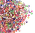 Abalorio Chaquira 8.0 MIX Multicolor Rosa / Amarillo / Naranja / Fucsia / Menta / Azul / Celeste