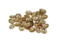 Capuchon Chapa de Oro Flor 7mm