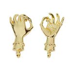 Dije Chapa de Oro Mano Perfecto