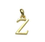 Dije Chapa de Oro Letra Z