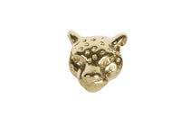 Separador Chapa de Oro 14K Pewter Leopardo 12x13 mm