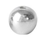 Separador Metal Bola Plateado 8 mm