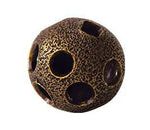 Separador Polvo de Estrella Perforado Oro Viejo 10 mm