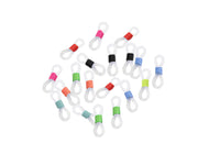Sujetador para Lentes Transparente Multicolor 6x21 mm