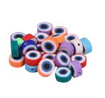 Cuentas de Caucho Fimo Colores Ojo Turco
