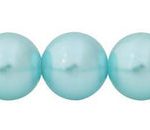 Perla Cristal Tradicional Redonda Lisa 16 mm Aquamarine
