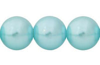 Perla Cristal Tradicional Redonda Lisa 16 mm Aquamarine