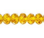 Cristal Kristen 48 Caras 9x12 mm Amarillo Topaz
