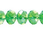 Cristal Kristen 48 Caras 11x14 mm Verde Shine AB