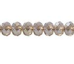 Cristal Kristen XL 48 Caras 4x6 mm Black Diamond AB