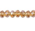 Cristal Kristen XL 48 Caras 4x6 mm Gold Champagne AB