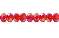 Cristal Kristen XL 48 Caras 4x6 mm Rojo AB