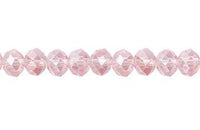Cristal Kristen XL 48 Caras 4x6 mm Rosa Claro AB