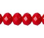 Cristal Kristen XL 48 Caras 4x6 mm Rojo Claro Opalo