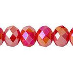 Cristal Kristen XL 48 Caras 4 x 6 mm Rojo Opalo Ab