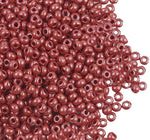 Abalorio Chaquira Calibrada 8.0 Preciosa Color Rojo 93310